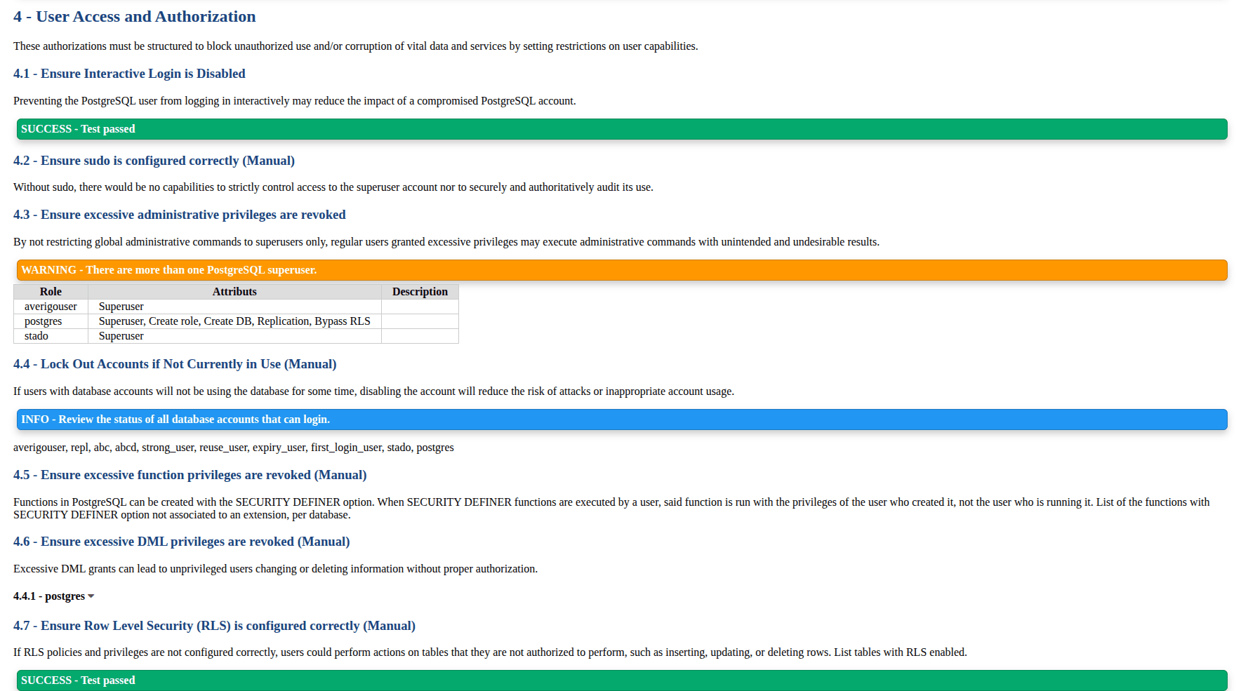 How to Generate PostgreSQL Database Security Assessment Report with pgdsat tool-cybrosys