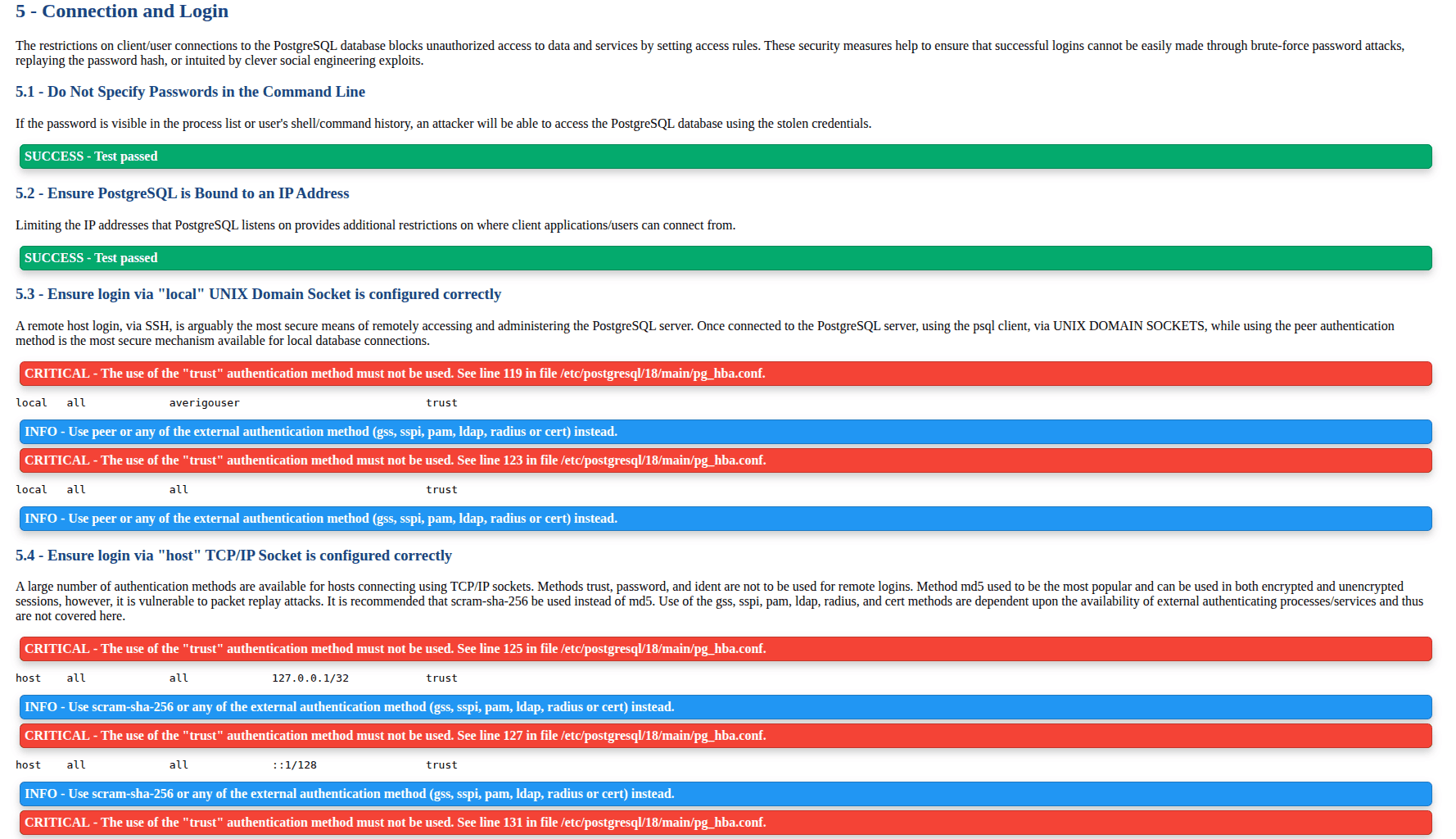 How to Generate PostgreSQL Database Security Assessment Report with pgdsat tool-cybrosys