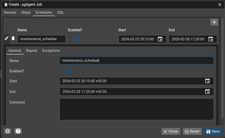 How to Schedule Regular Database Backups Using pgAgent Inside pgAdmin-cybrosys
