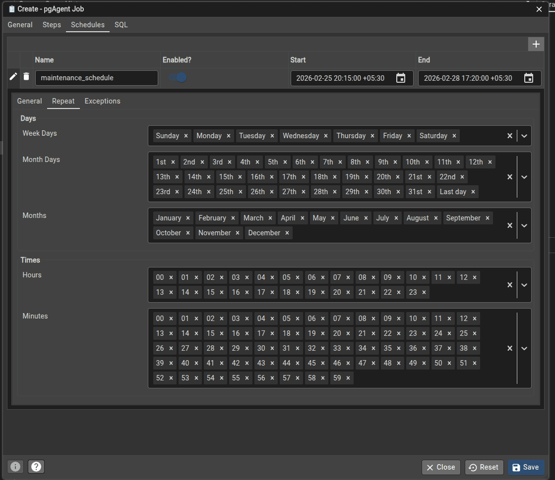 How to Schedule Regular Database Backups Using pgAgent Inside pgAdmin-cybrosys