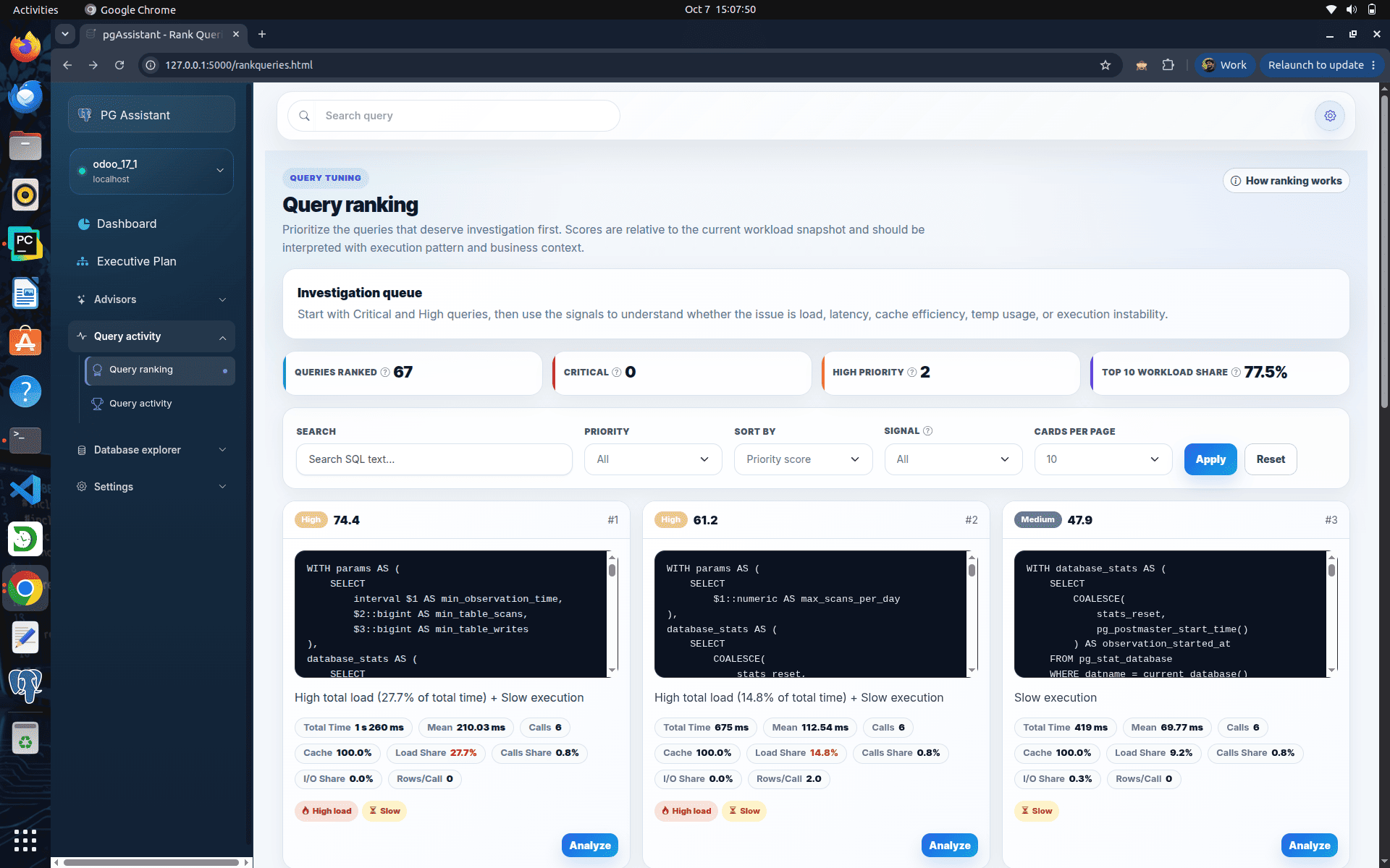 How to Use the pgAssistant Tool in PostgreSQL-cybrosys