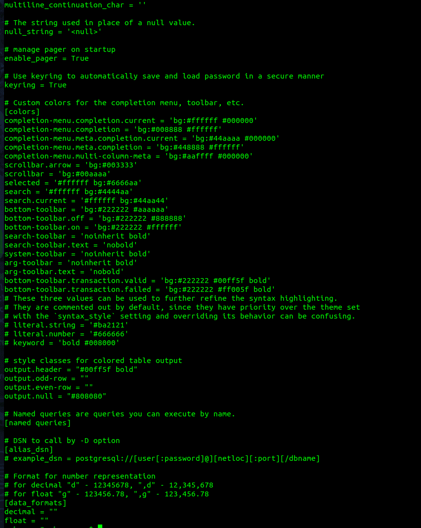 How to Use the pgcli Tool in PostgreSQL-cybrosys